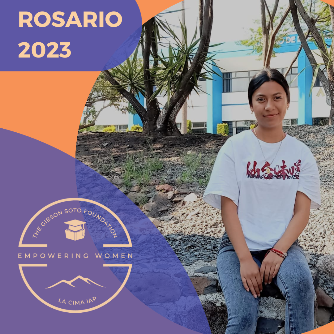 ROSARIO. Studying for a bachelor’s degree in logistics.